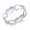 Silver, variant on Bling Jewelry Womens Silver Ring: BFF Friendship Open Heart Eternity Band Promise Ring in Sterling