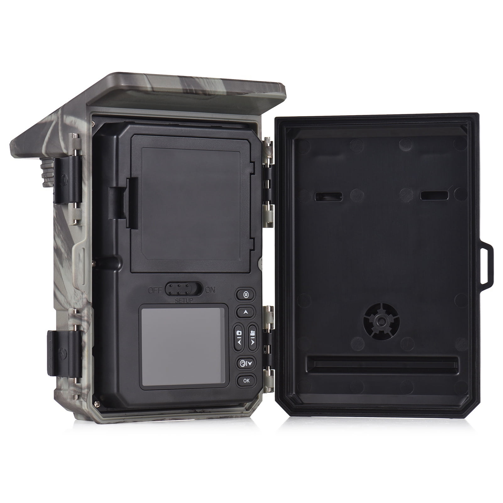 Solar Powered Hunting Camera 4K Videos 50MP Pictures Solar Trail Camera