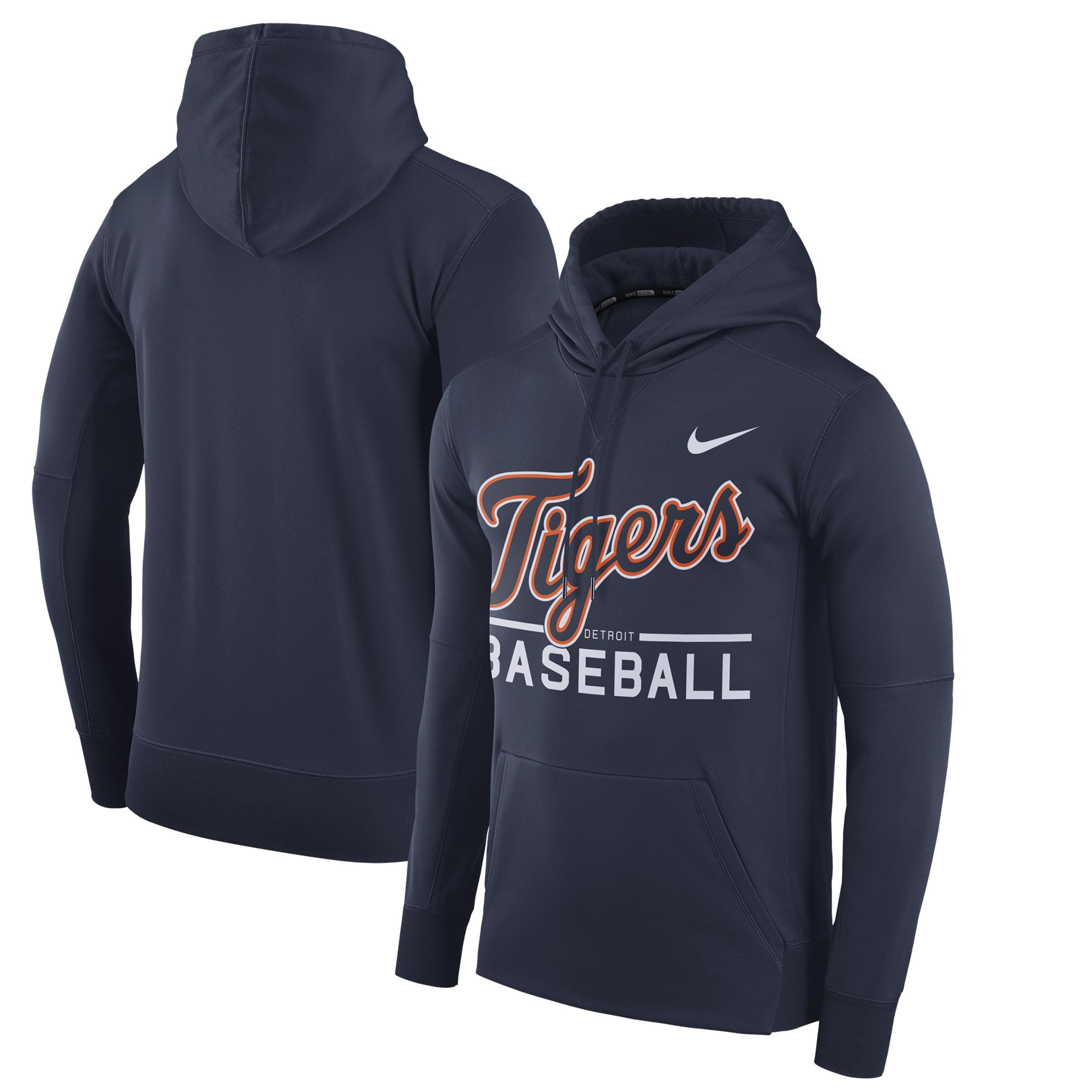 Detroit Tigers Nike Pullover Hoodie - Navy - Walmart.com - Walmart.com