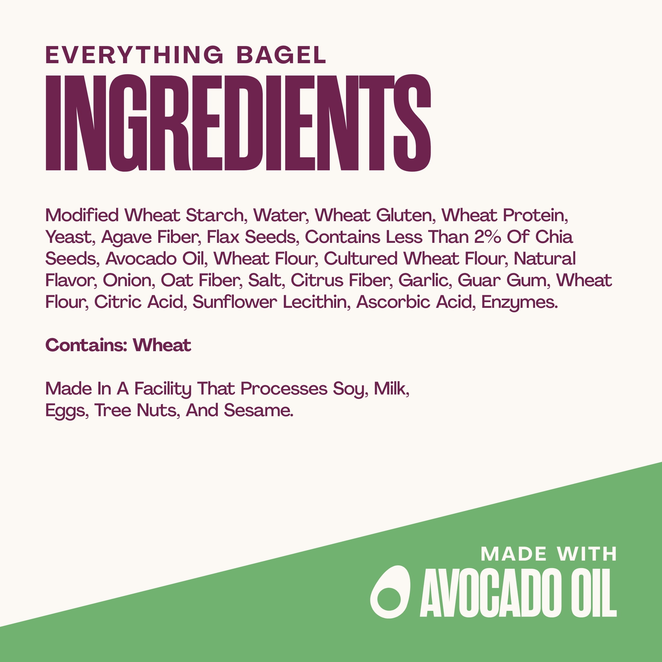 Sola Everything Protein Bagels, 15g Complete Protein, 12.4oz, 4 Count