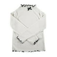 thumbnail image 1 of T-shirt Beige à Manches Longues pour Filles, Col Rond, 3-4 Ans, 1 of 6