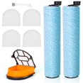 thumbnail image 1 of Juego de filtros y cepillos HEPA de repuesto para Shark HydroVac MessMaster AW261, WD160, WD161, WD2, 1 of 8