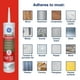 thumbnail image 3 of Sellador de silicona GE Advanced para cocina y baño, 300 ml, transparente, 3 of 9