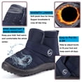 thumbnail image 5 of Ecetana Boys Girls Boots Winter Boot Keep Warm Toddler Little Kid Boots Comfortable Non Slip Walker Shoes, 5 of 8