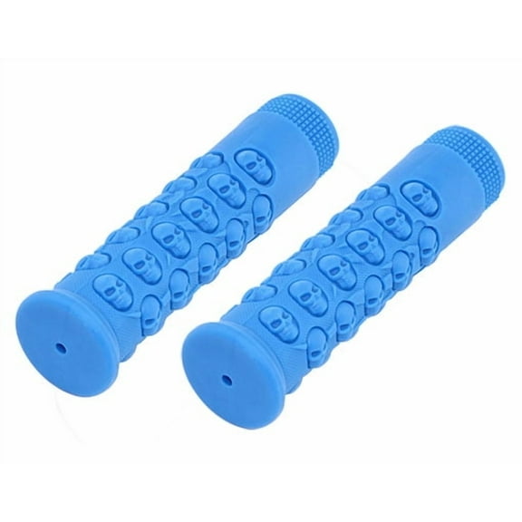 Lowrider Bicycle Bike Grips Skull Blue Bike Part, Bicycle Part, Bike Accessory, Bicycle Accessory