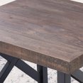 thumbnail image 2 of Rustic Modern MDF & Metal Coffee Table in Rustic Oak, 2 of 7