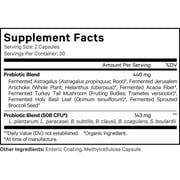 Amen SBO Probiotic, 50 Billion CFUs, Organic Prebiotics, Shelf Stable, Vegan & Non-GMO, 60 ct