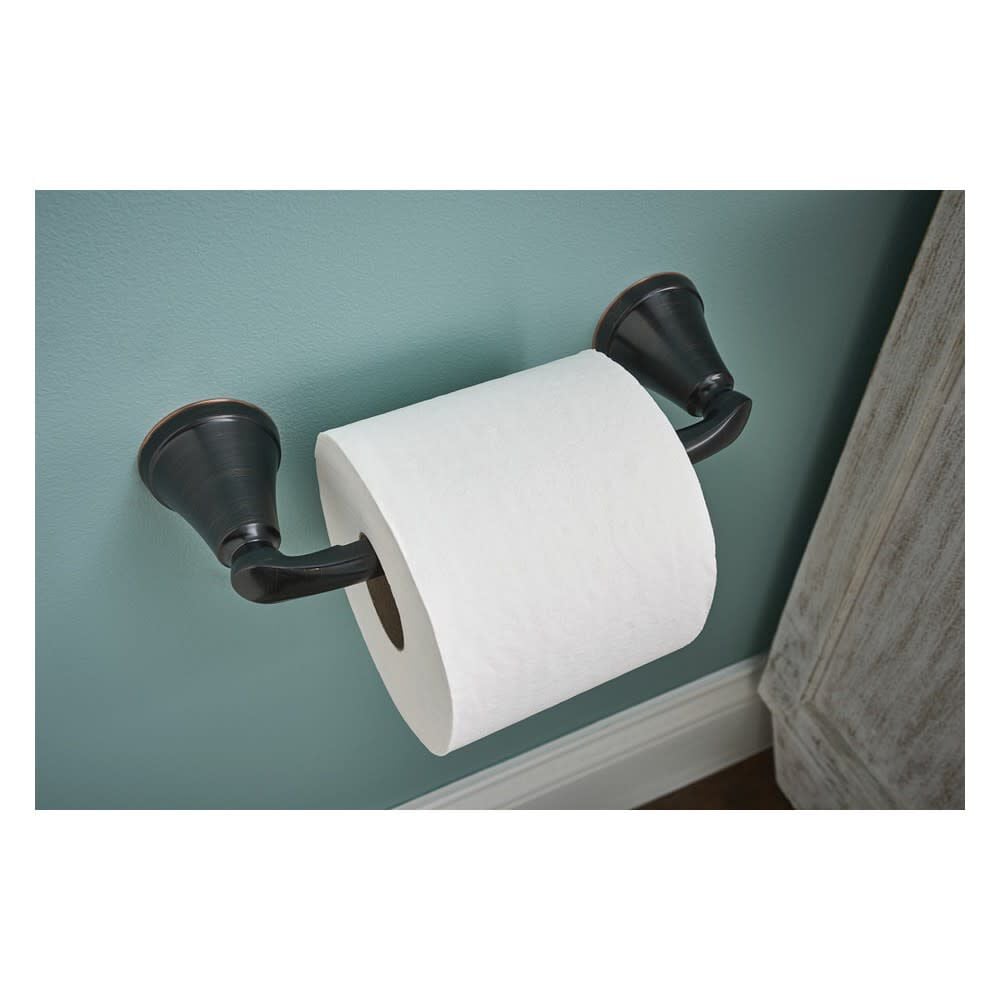 Moen Tiffin Brushed Bronze Toilet Paper Holder