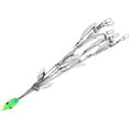 thumbnail image 2 of Multi-Lure Rigs, Beautiful Appearance Strong Umbrella Rig, Lifelike Fishing Home For Friends Parents Green, 2 of 8