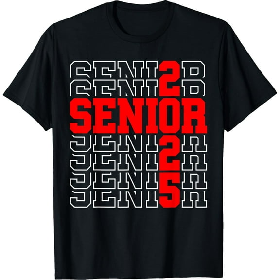 Funny Senior Graduation Gift Class of 2025 Senior Boys Girls T-Shirt Men women T-shirt black, gift. Sizes: S, M,L, XL, 2XL, 3XL, 4XL