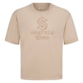 thumbnail image 2 of Men's Levelwear  Khaki Seattle Kraken Shadow Surge Luxe Signature Knit T-Shirt, 2 of 3