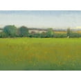 thumbnail image 2 of OToole, Tim 14x12 Black Ornate Wood Framed with Double Matting Museum Art Print Titled - Verdant Countryside II, 2 of 4
