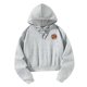 thumbnail image 3 of Sudadera con capucha para mujer, camiseta deportiva de manga larga, sudaderas con capucha de moda casual, sudadera recortada para entrenamiento L, 3 of 8