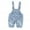Blue, variant on Huanglei Pants Kids Jean Solid Trousers Baby Girl Denim Boy Suspender Clothes Toddler Boys Pants