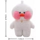 thumbnail image 3 of 30cm Peluche De Amarillo Kawaii Lalafanfan Pato De Regalo Moño, 3 of 4