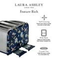 thumbnail image 4 of Laura Ashley 4-Slice Toaster, Elveden Navy, 4 of 7