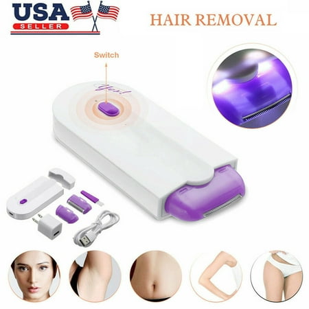 Permanent Electric Hair Removal Machine, Painless Epilator Body Hair Removing Epilator Depilator Hair Remover for Body Bikini Line (Best Way To Remove Bikini Line Hair At Home)