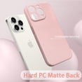 thumbnail image 4 of Designed for iPhone 16 Pro Case, Ultra Thin Camera Lens Protection Matte Back Hard PC Shockproof Skin Friendly Anti-Slip Solid Color Phone Case Compatible with iPhone 16 Pro - Pink, 4 of 4