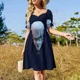 thumbnail image 4 of Megamente Sonriente 3D *CALIDAD H* Vestido sin mangas Falda de verano Vestido de mujer Vestido, 4 of 7