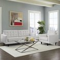 thumbnail image 3 of Modway Empress Sofa and Armchair Set of 2 in White, 3 of 7