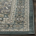thumbnail image 3 of SAFAVIEH Lyndhurst Idella Floral Area Rug, Teal/Grey, 3'3" x 3'3" Square, 3 of 8