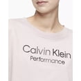 thumbnail image 2 of CALVIN KLEIN Womens Pink Logo Graphic Short Sleeve Crew Neck Crop Top S, 2 of 3