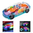 thumbnail image 4 of Smart Transparent Toy Car Sensory Race Mechanical Gear Universal Driving, 4 of 7