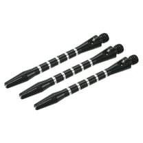 Uxcell 48mm Dart Shafts, 2BA Thread Aluminum Dart Stems - 3 Pack (Black)