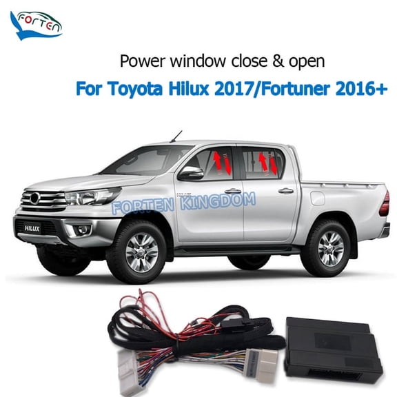 Remote Auto Window Close Open Kit For Toyota Hilux 2017/ Fortuner 2016