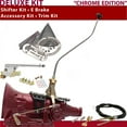 thumbnail image 1 of American Shifter  4L60E Shifter Kit Chrome 23 in. Swan E Brake Cable Trim Kit for DE4EA, 1 of 1