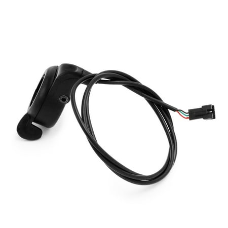 Electric Bike 36V Thumb Throttle Speed Control Thumb Accelerator Throttle Three Wires E-bike Refitted Part
