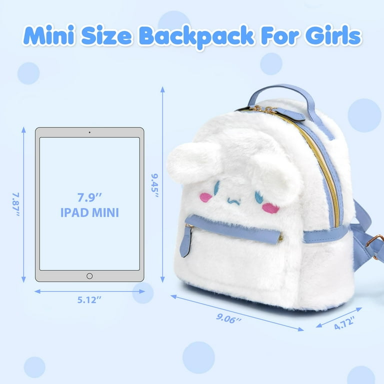 Cute Plush Backpack Cartoon Plush Travel Backpack Anime Cute Furry