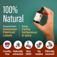 thumbnail image 5 of H’ana Patchouli Essential Oil for Skin, Diffuser, Aromatherapy, Perfume, and Candle Making - With a Unique Earthy Scent (1 Fl Oz), 5 of 6