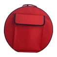 thumbnail image 3 of Bolsa de batería de 17 pulgadas Bolsa de batería ligera Mochila con correa para el hombro Reutilizable Rojo kusrkot Estuche de almacenamiento de tambor, 3 of 8