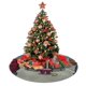 thumbnail image 4 of Falda para árbol de Navidad de Among Us, suave y divertida, collar para árbol de Navidad, decoración navideña de granja de 36 pulgadas, 4 of 4