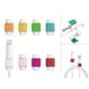 thumbnail image 4 of Protector de cable de recarga de 4 piezas, protector de cable USB, protector de cable USB para iPhone5, 5s, 6, 6s (púrpura), 4 of 5