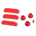 thumbnail image 1 of Juego de pastils cerradas para piezas de repuesto de guitarra eléctrica rojo Yuyangstore Cubierta de captación de bobina única, 1 of 7