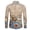 Boho Horse Floral Mandala, variant on Art Flower Horse Shirts Dress Shirt Button Down Shirts Long Sleeve Clothes with Button V Neck Comfortable Wear Wrinkle-Free Tops Derby Day Tee for Men
