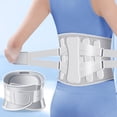 thumbnail image 1 of Cinturón de soporte lumbar, soporte de disco lumbar, soporte de espalda baja, cinturón fijo, soporte de acero, soporte de cintura deportivo, cinturón de control abdominal, cinturón de soporte de cintu, 1 of 1