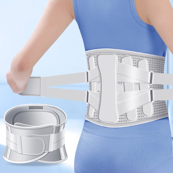 Mineart Sports Waist Trainer Belt Tummy Control Back Support Breathable Adjustable For Gym Workout Daily Fitness Activities