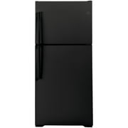 GE GTS19KGNRBB 19.2 Cu. Ft. Top Freezer Refrigerator in Black