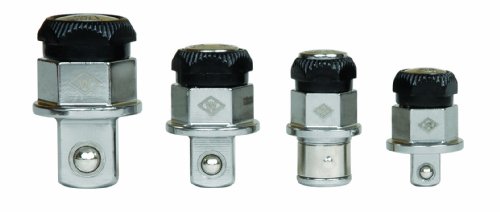 4pc Ratchet Wrench Adaptor Set - Converts Your Ratcheting Wrench Into A Ratchet. Allows The Use Of 1/4" Hex Bits, 1/4" Drive, 3/8" Drive & 1/2" Drive Sockets. Williams® # JHWWS4RWA