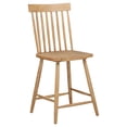 thumbnail image 3 of Andrews Windsor Counter Height Dining Side Chair Light Ash (Set of 2), 3 of 12
