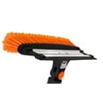 Snow Moover 39" Extendable Snow Brush with Squeegee, Ice Scraper and
