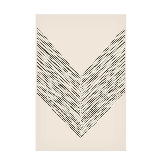 Trademark Fine Art jay stanley Geometric Set 2 Canvas Wall Art