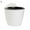 Black, variant on D-GROEE Self Watering Wall Planter - Modern White - Indoor Outdoor Vertical Flower Pot - Wall Mounted Window Hanging Pot