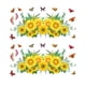 thumbnail image 5 of Pegatinas de pared de flores hojas verdes Inteprter 2 piezas, 5 of 6