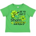 thumbnail image 3 of Inktastic Are You Ready to ShamROCK?- Fun St. Patrick's Day Boys or Girls Toddler T-Shirt, 3 of 5