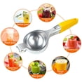 thumbnail image 2 of Kcavykas Home, Kitchen, Refrigerator Storage,Stainless Steel Manual Orange Juicer Heavy Duty Solid Metal Squeezer, 2 of 8
