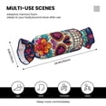thumbnail image 3 of Wukai Dead Day Party Print Candy Pillow Cylindrical Pillows Sofa Pillow Neck Hand Support Pillows Including Insert Lumbar Pillows, 3 of 8